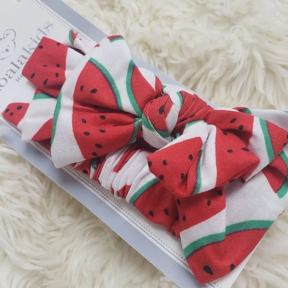 Koala Kids Watermelon Bow Headband
